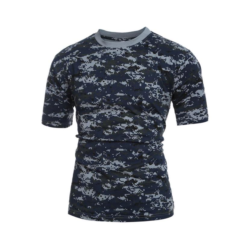 Tactical Military Camouflage T Shirt Men Breathable Quick Dry US Army Combat T-Shirt Outwear T-shirt