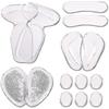 Heel Pads For Shoes That Are Too Big, High Heel Insoles, High Heel Pads, Heel Grip Inserts, Foot Care Set, Anti-slip Shoe Cushions