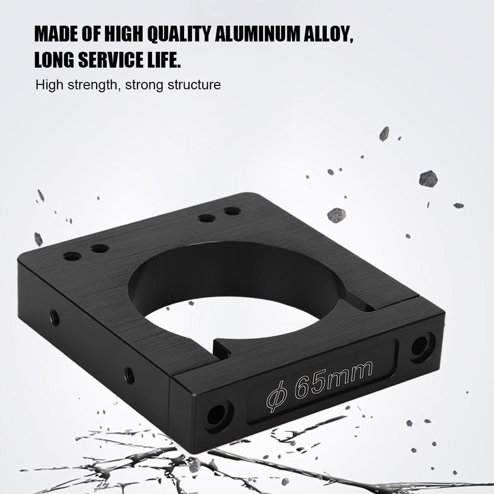 52 65 71mm Aluminum Oxide Shaft Spindle Motor Mount Kit for CNC Router Engraving Machine (65mm)