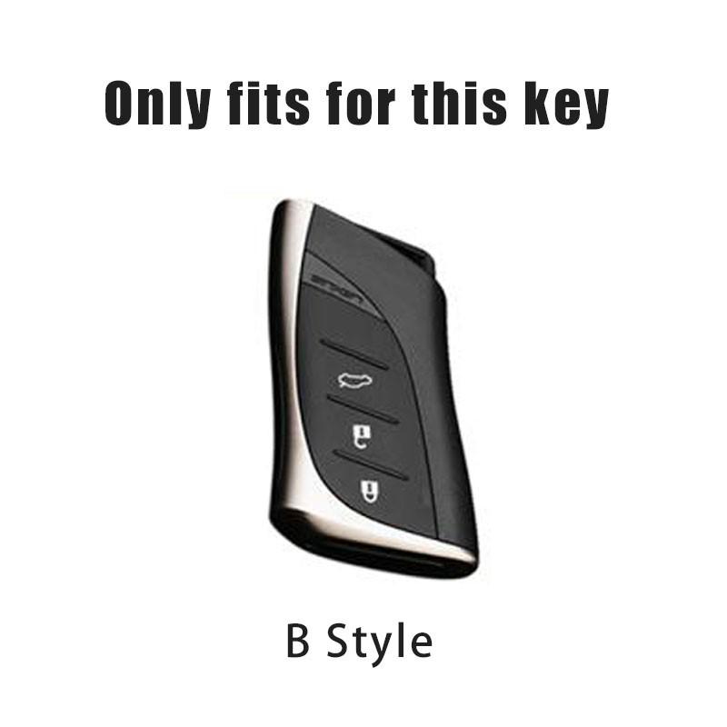 For Lexus NX GS RX IS ES GX LX RC UX US 200 250h 350 LS 450H 260h 300H Fashion TPU Car Key Case Cover Shell Keychain Accessories AEJ1