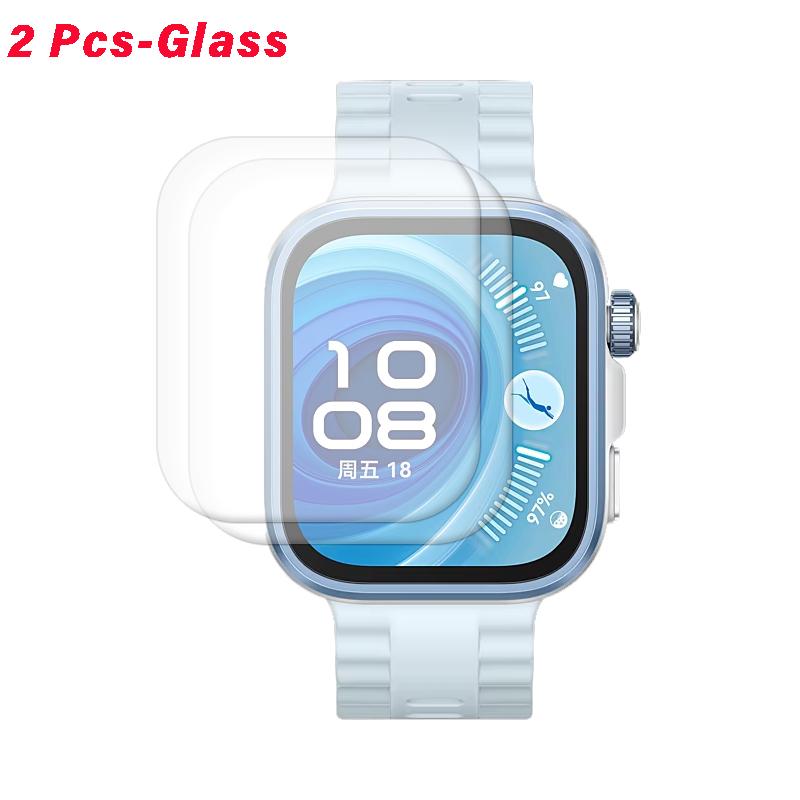

1/2 PCS Screen Protector for Huawei Watch Fit 4 film Anti-Scratch Tempered glass Protective TPU Soft for Huawei Watch Fit 4 pro huawei fit 4