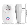 Intelligent Plugs 2.4GHz WiFi Power Socket With Mobile App Remotes Control For Home Appliances 10A 2200W/ 16A 3500W Optional