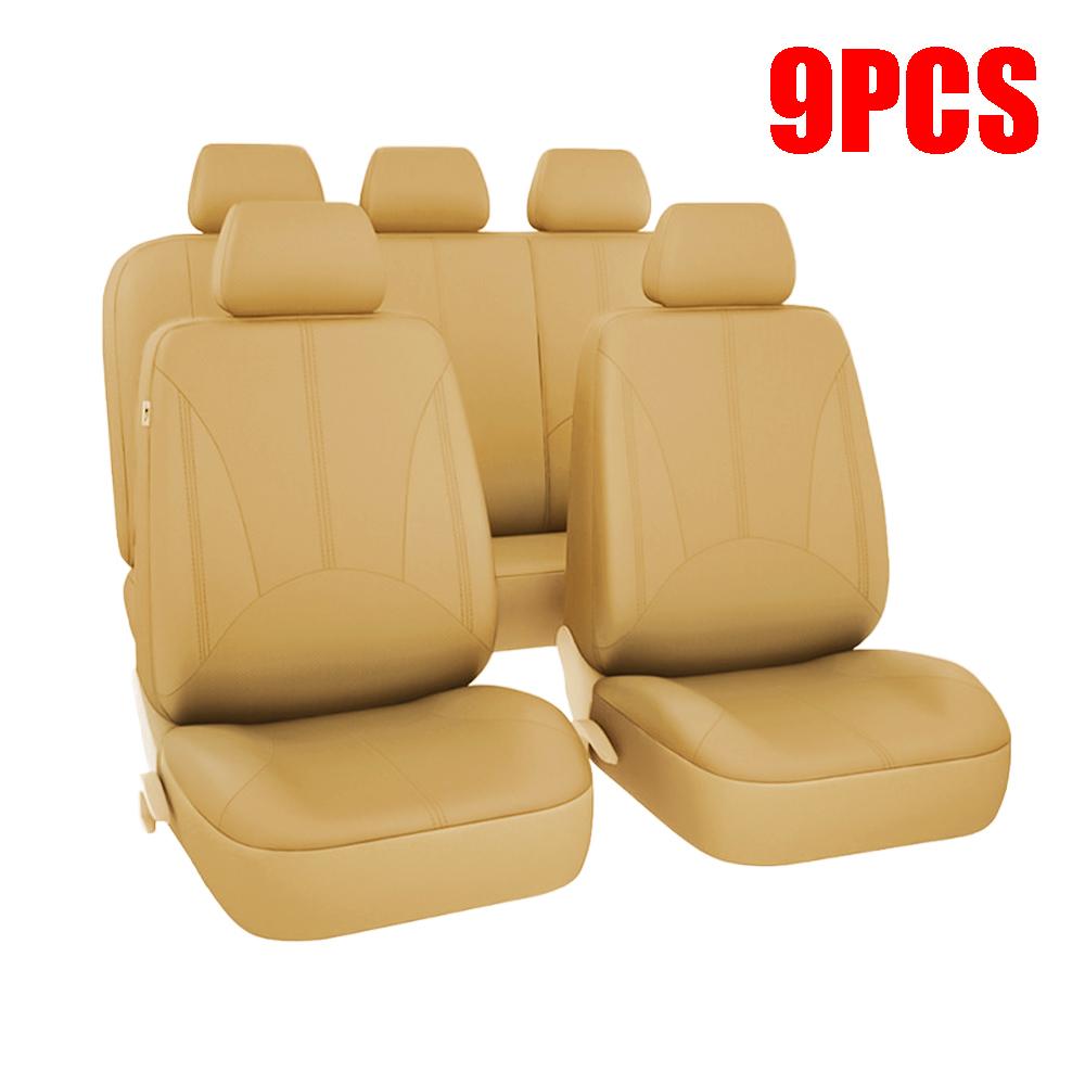 

Новый универсальный чехол на сиденье автомобиля из ПУ кожи, нескользящий, дышащий, с полной защитой, чехол-протектор для большинства автомобильных аксессуаров для интерьера