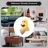 Cute Ghost Reading Book Lamp Halloween Ghost Night Light Ghost Reading Night Light Halloween Decor for Bedroom Study Room