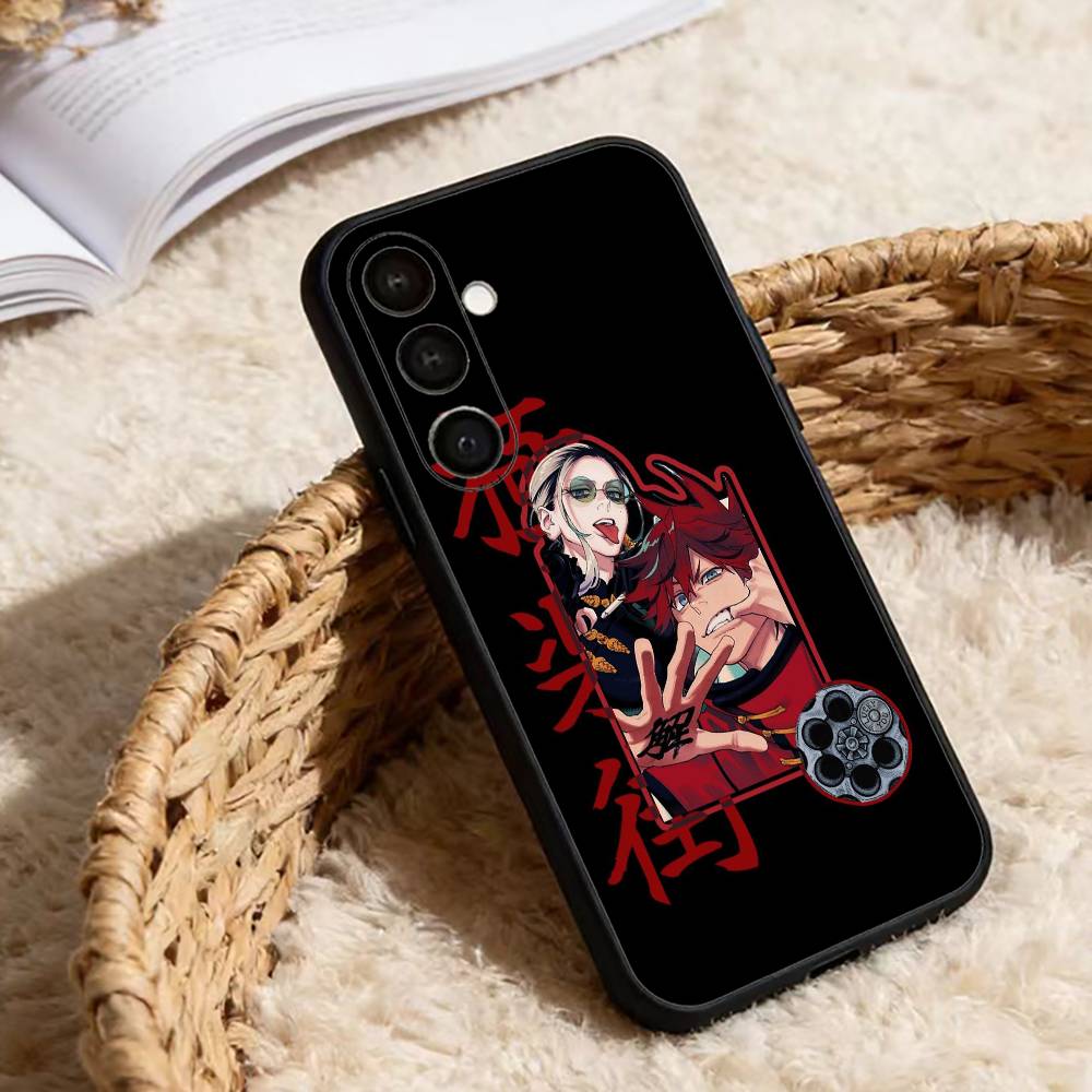 Gokurakugai Alma And Tao Phone Case For Samsung Galaxy A91,80,73,72 ,71,53,52,32 ,31,22,21s,20,Soft Black Case