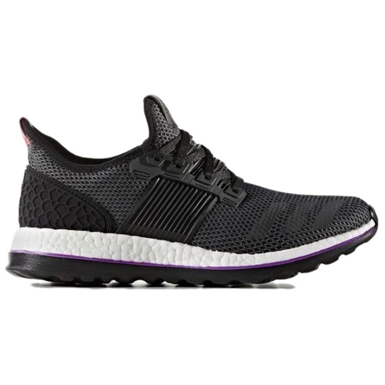 Adidas Pureboost Zg Raw Comfortable Fashion Slip Resistant Durable Low Top Casual Running Shoes Women Sneaker Black BB3920