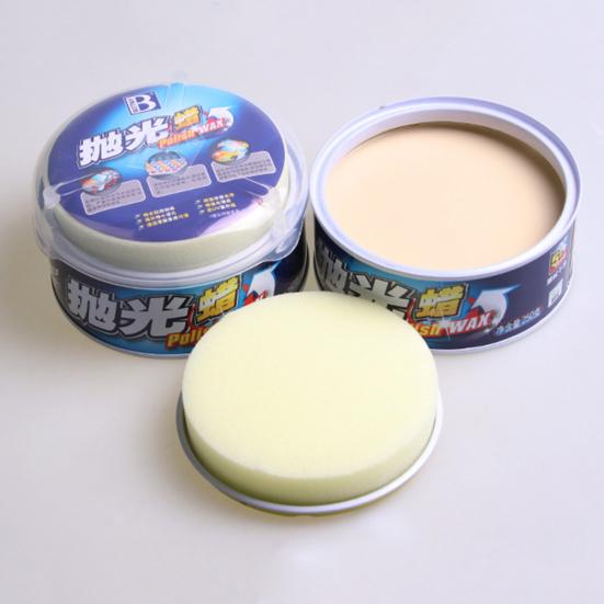 Car Polish Wax Remove Dirty Mark Stain Waxing Paint Coating Care with Sponge