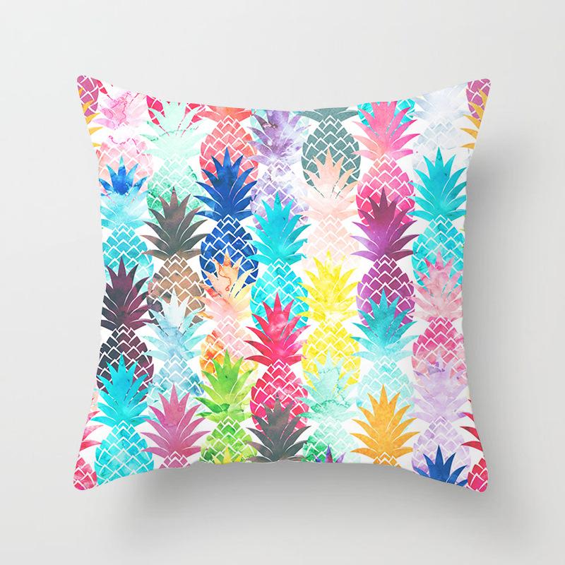 Cartoon Fruit Digital Printing Car Pillow Cushion Home Soft Decoration