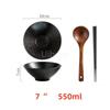 Japanese Noodles bowl restaurant household Spicy large big capacity ceramic soup dumpling bowl Wonton Italian pasta noodles bowl