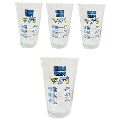 Soju Bomb Glass Set of 4 | Inspired by Rose & Bruno Mars 'Apt' - Perfect for Korean Drinking Games