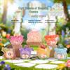Trendy Cat Sparkling Soda Toy Blind Box – Colorful & Cute Cat Ornaments for Home or Office Décor