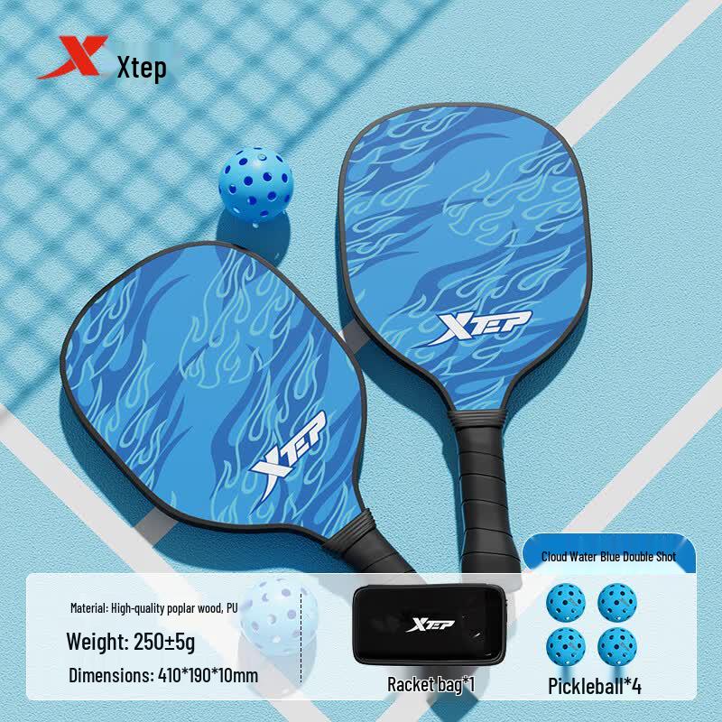 Xtep Flame Series 913 Poplar Wood Pickleball Racket