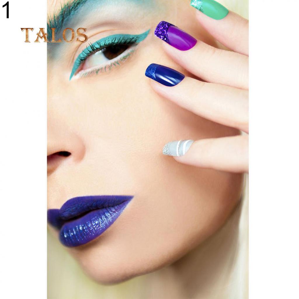 Fashion Nail Art Beauty Salon Canvas Painting Unframed Picture Wall Decor Poster Decorative Supplies