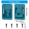 Wall Mounted Drill Holder Set Of 5 For 18V Cordless Tools Heavy Duty ABS Bracket With Secure Storage Space Saving Design