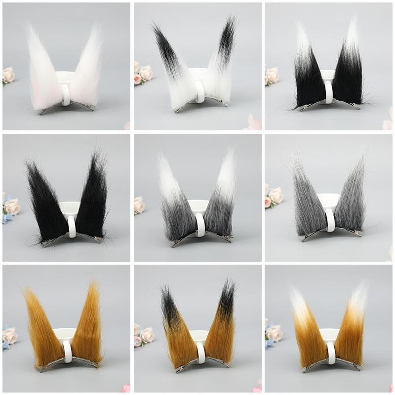 A handmade anime cute fox girl plush fox tail cosplay accessories beast tail waist