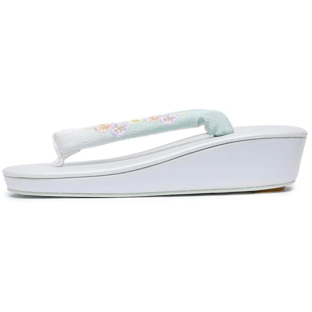 Embroidered size new ladies [KYOETSU] straps, R-core sandals, 35, size, (free size, 54)