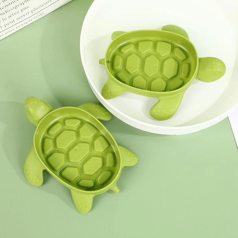 Turtle Drain Soap Box Cartoon Turtle Soap Holder Creative Turtle Soap Box Drain Soap Holder Soap Box Not Accumulate Water