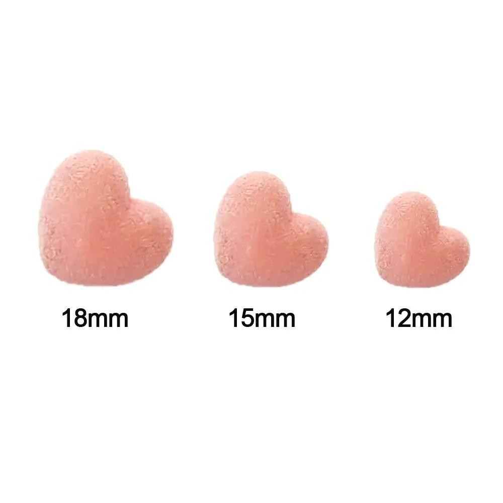 10pcs 2026 12mm 15mm 18mm Triangle Nose Bear Buttons Dolls Accessories Safety Parts DIY Tool Love Noses