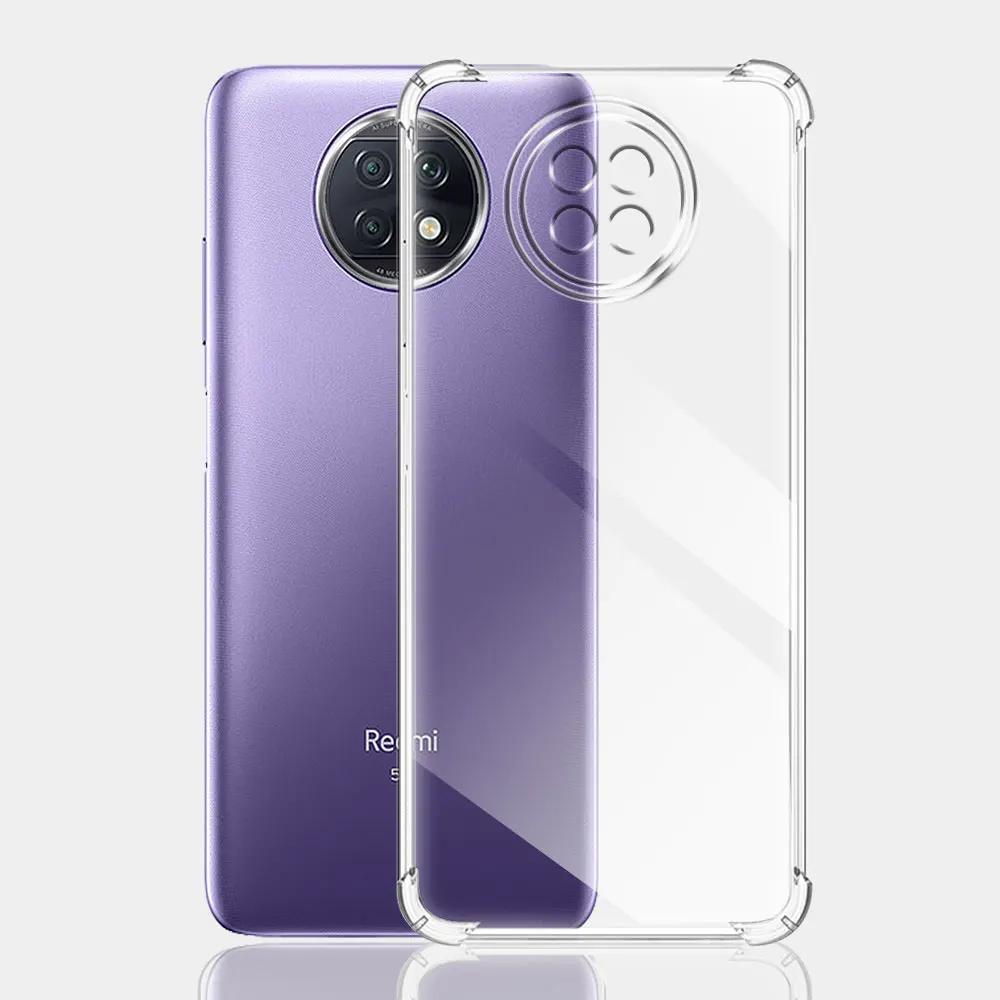 For Xiaomi Redmi Note 9T Case 6.53" Silicone Soft Shockproof Cover For Redmi Note 9T 5G Clear Case For Redmi Note9T Funda Coque