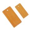 10/20Pcs Unfinished Wood Tags Natural Bamboo Blanks Tags Square Tag For Diy Craft Bookmarks Hanging Tags Party Gifts