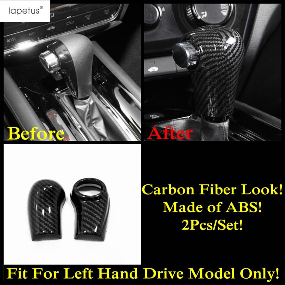 For Honda Vezel HR-V 2014 - Handle Bowl Steering Wheel Gear Window Lift AC Air Panel Cover Trim Carbon Fiber Accessories