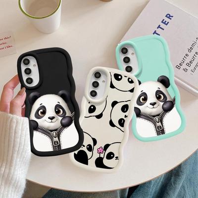 Animal Panda Case for Samsung Galaxy A16 A52 A13 A21s A11 A14 A15 A12 Soft Phone Cover A53 A04 A33 A06 A03 A23 A22 A05