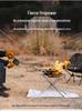 Stainless Steel Foldable Outdoor Wood Stove - High Temperature Resistant, Durable Camping Barbecue Oven