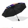 Coraline Print Automatic Open Close Umbrella, Portable Foldable Umbrella, for Outdoor Commute Camping Trip, Ideal Birthday Gift