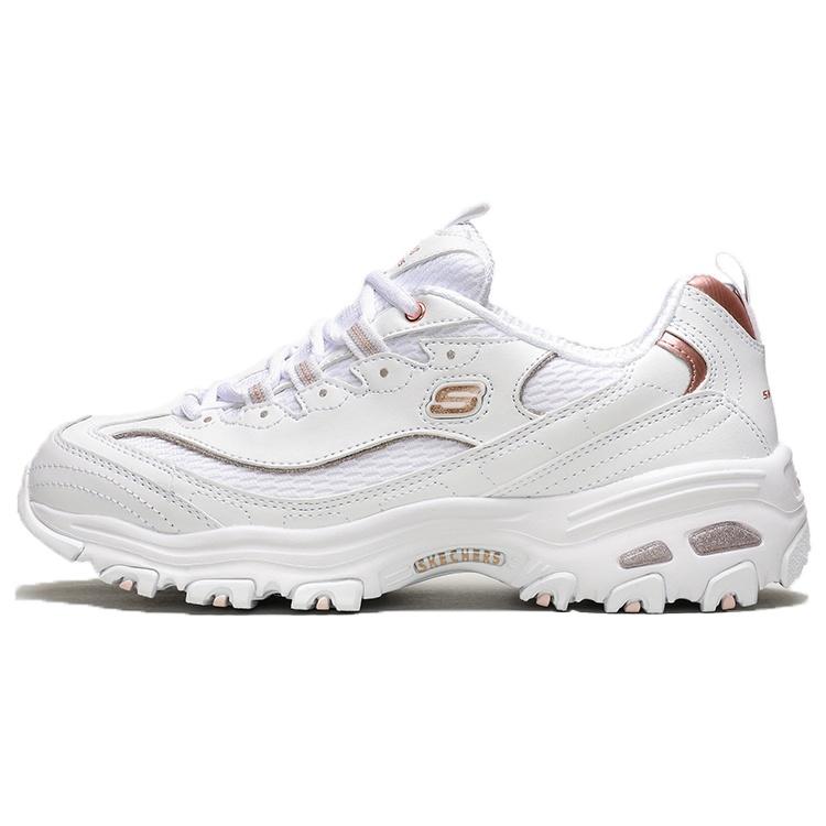 (WMNS) Skechers D Lites Copper Divine Low-Top Daddy Shoes Creamy Women s 13145-WTRG EU 39