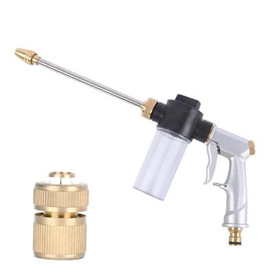 High Pressure Power Washer Water Gun Spray Nozzle Car Wash Garden Cleaning Tool With Adapter