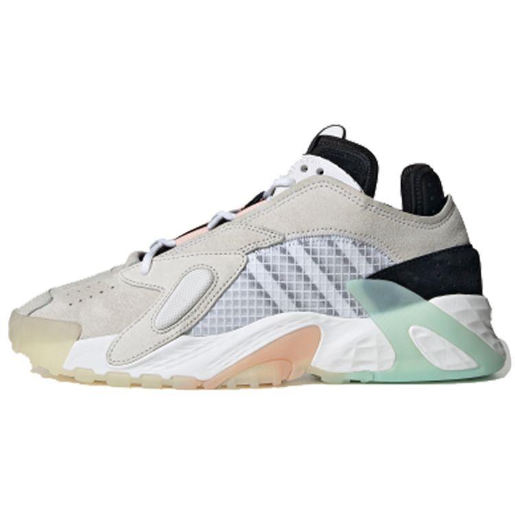 

Кроссовки унисекс adidas Streetball Frost Mint White Footwear-White Ice-Pink FV2537
