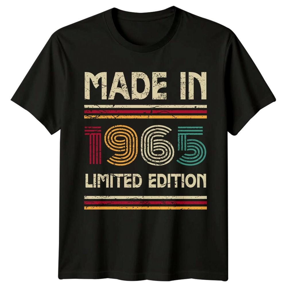 Made In 1965 Limited Edition Mens T Shirt 61st Birthday Gift Unisex T-Shirt XXL