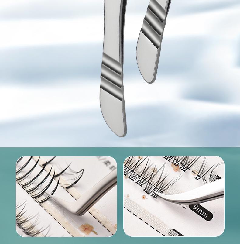 Phoenix High-Precision Non-Magnetic Stainless Steel Tweezers for Eyelash Grafting and Blooming