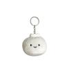 Adorable Steamed Bun Keychain Pendant - Plush Food Doll Charm, Perfect Girlish Heart Gift