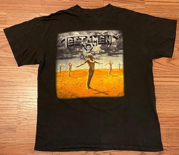 Редкая футболка Testament Band Practice What You Preach Черная S-5XL PN370 Унисекс S
