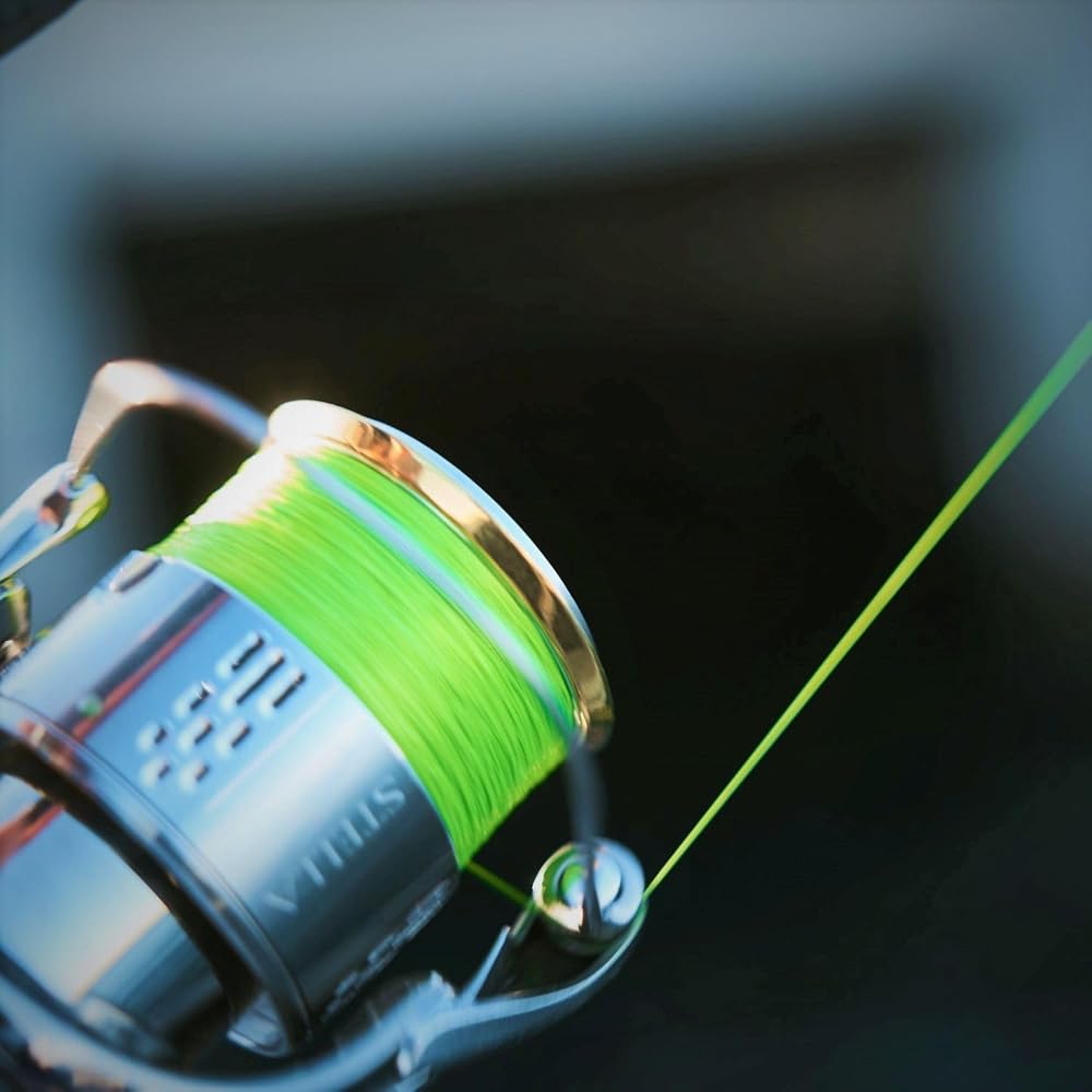 Varivas Max Power PE X8 Lime Green Fishing Line 200m 1.0mm