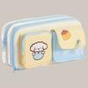 Cosmetics Card Storage Cartoon Pen Pencil Case Cartoon Embroidery Stationery Storage Bag  Men Women