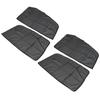4 Pièces Pare-Soleil Magnétique Universel Protection UV Rideau de Fenêtre Latérale Avant Arrière de Voiture