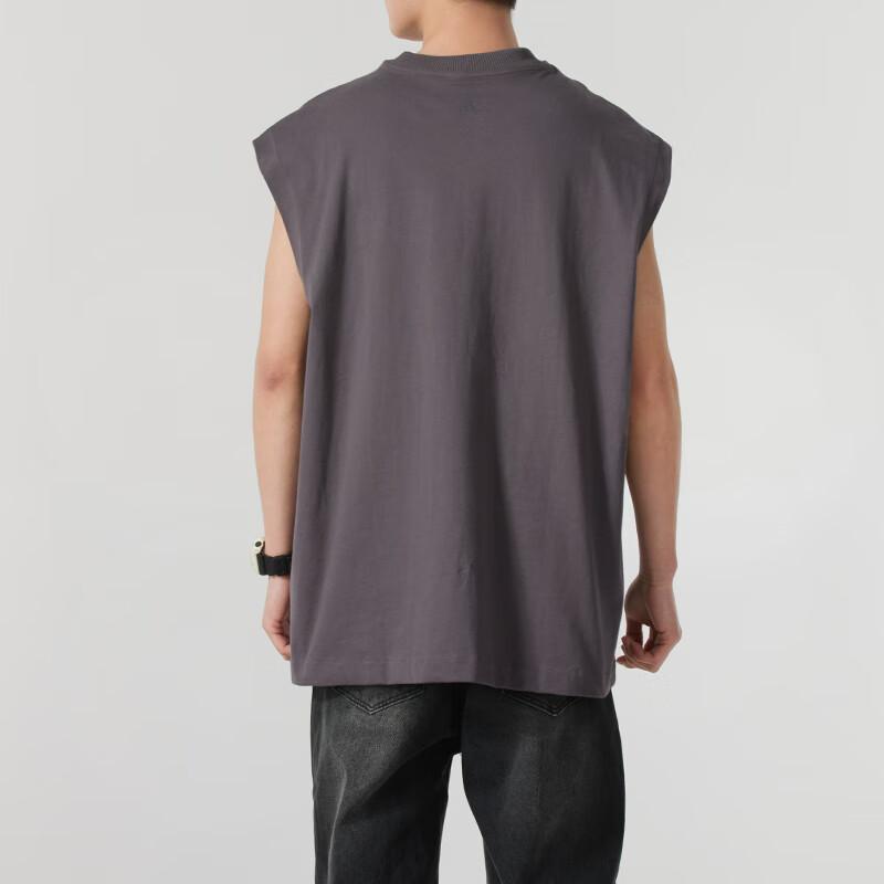 Adidas Basketball Comfortable Soft Breathable Short Sleeve T-Shirt Unisex Tops Gray JC7836