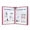Wall Reference Organizer with 5 Easy-Loading Pocket for Workshop