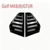 Car Rear Side Vent Quarter Window Louver Shutter Cover Trim Compatible With Golf Mk4/5/6/7/8//R Louver Cover
