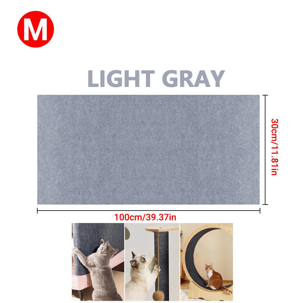 Anti Cat Scratch Sofa Cat Crawling Mat Grinding Climbing Frame Sofa Protection Self-adhesive Carpet Cats Scratch Board Cats Toys