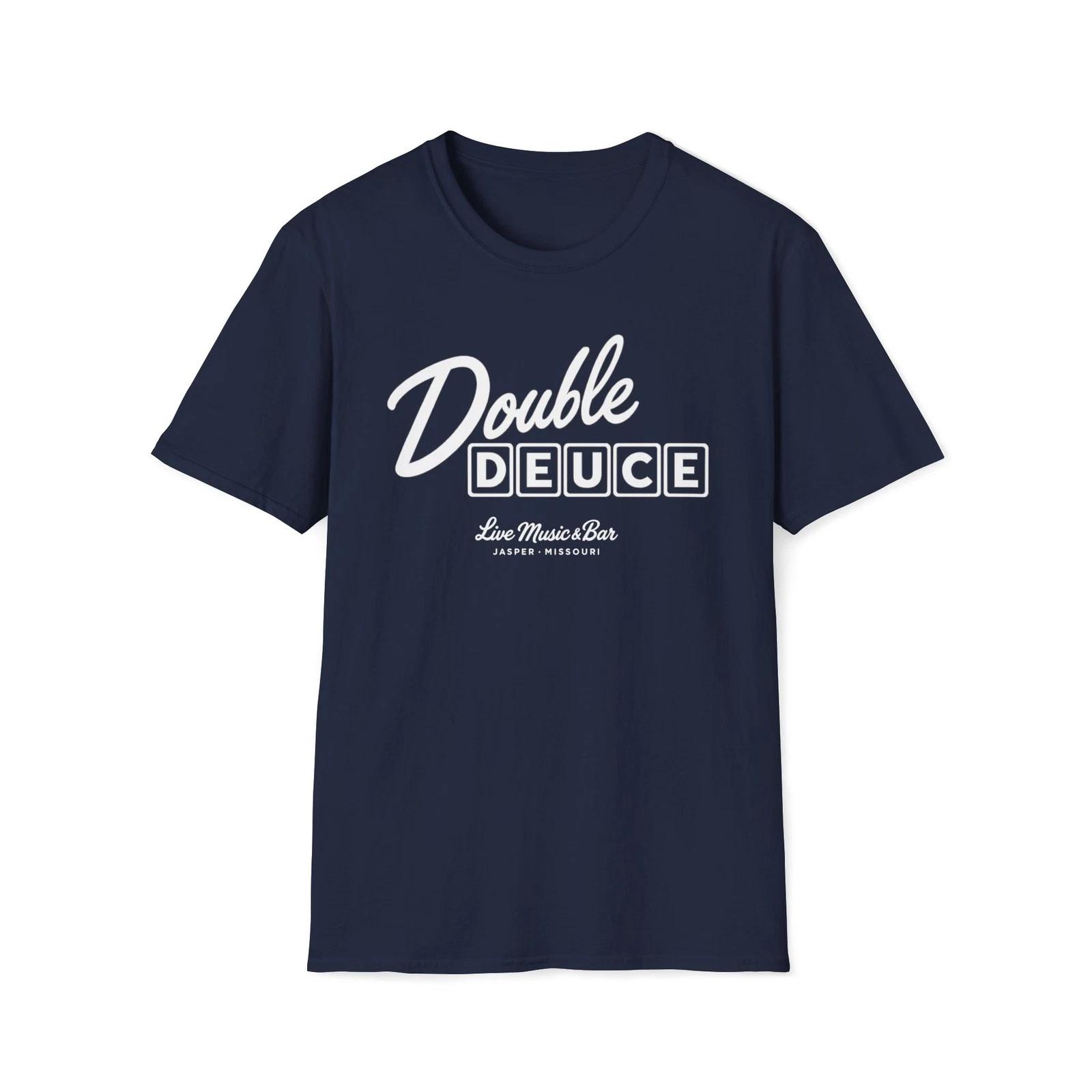 Double Deuce T-Shirt | Road House Unisex Softstyle Tee 2XL