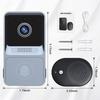 Smart Low-Power Wireless Doorbell with Mobile Remote Control and Visual Monitoring