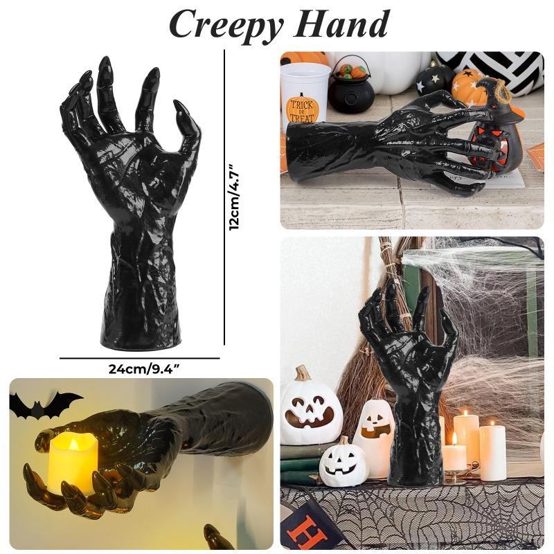 

Halloween Decoration Horror Props Ghost Hands - Halloween Demon Hands Fake Hand Tabletop Ornament