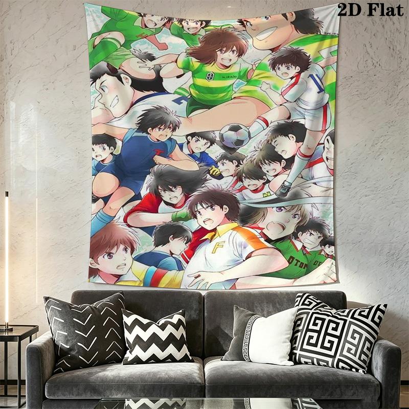 Captain Tsubasa New Adventure Bedding 1 Duvet Cover 2 Pillowcase Without Core Duvet Cover And Pillowcase Soft And Comfortable Bedding Set