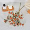 6pcs Plastic Autumn Green Plants Floral Simulation Lace Berry Branch Wedding Decoration Pink Raspberry Artificial Flowers