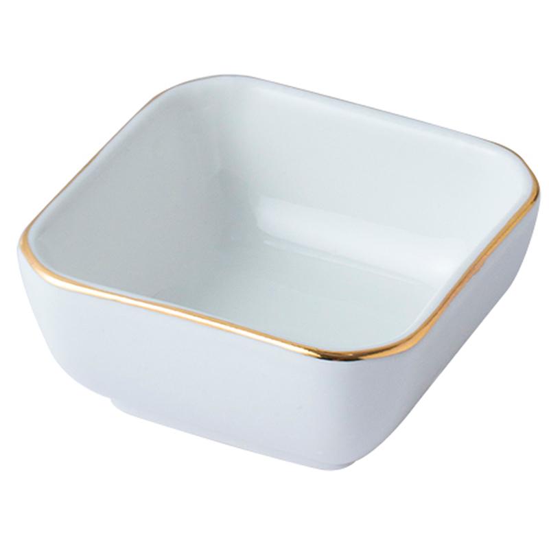 Creative Home Ceramic Phnom Penh Seasoning Dish Frame Dish Restaurant Flavor Dish Vinegar Dish Soy Sauce Dish Dip Dish Tableware
