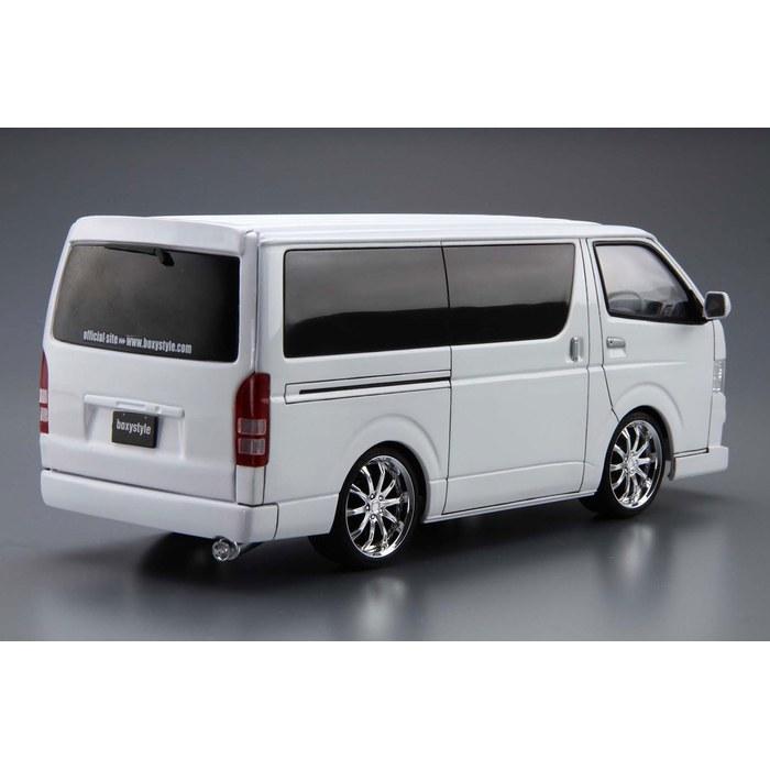 AOSHIMA Tuned Car No. 3 1/24 Boxystyle TRH200V Hiace Super GL '10 (Toyota) Plastic Model Kit