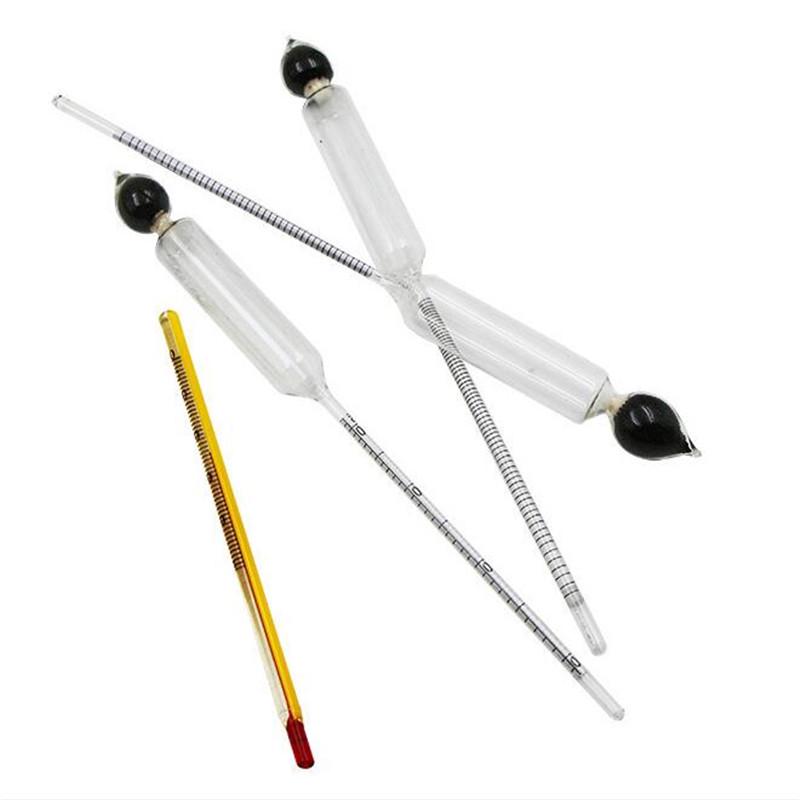 Hydrometer Alkohol Meter Vinometer Tester mit einem Thermometer Gadget SetUUDE Hydrometer Alkohol Meter Vinometer Tester mit einem Thermometer Gadget SetUUDE